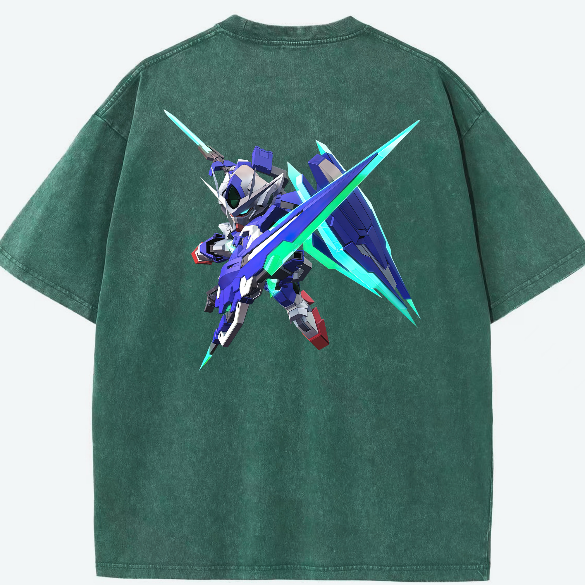 （画像用） 機動戦士ガンダム Mobile Suit Gundam 綿100% ヴィンテージ風 半袖Tシャツ（背面プリント）